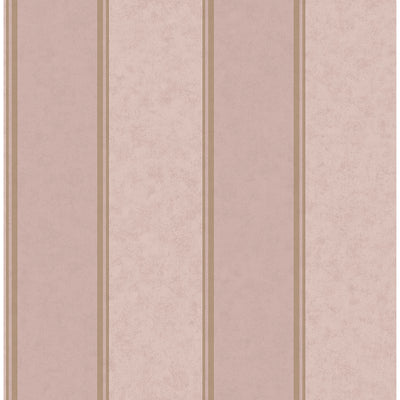 Rydia Pink Stripe Wallpaper