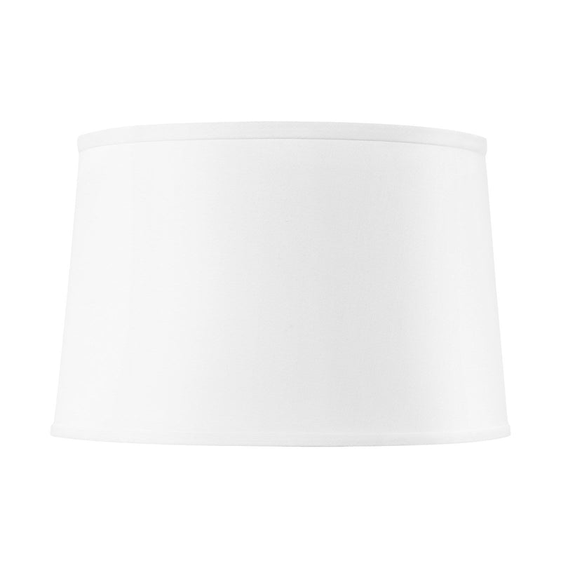 Shade 17-inch with Gold in White Linen