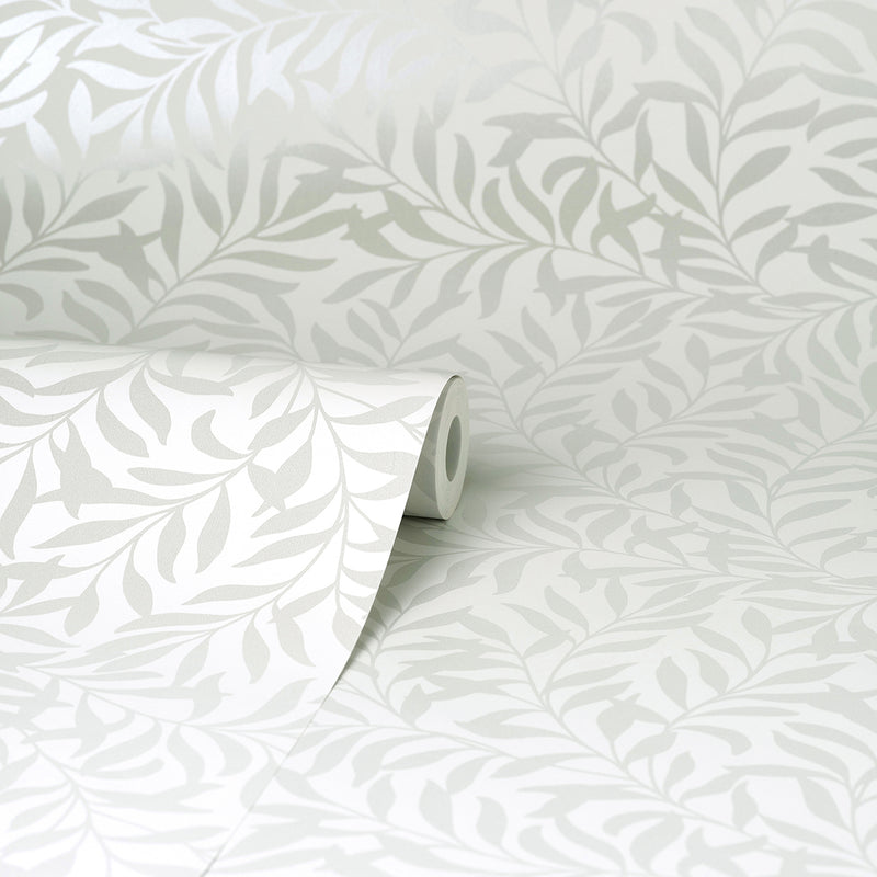 Salix Silver Leaf Wallpaper