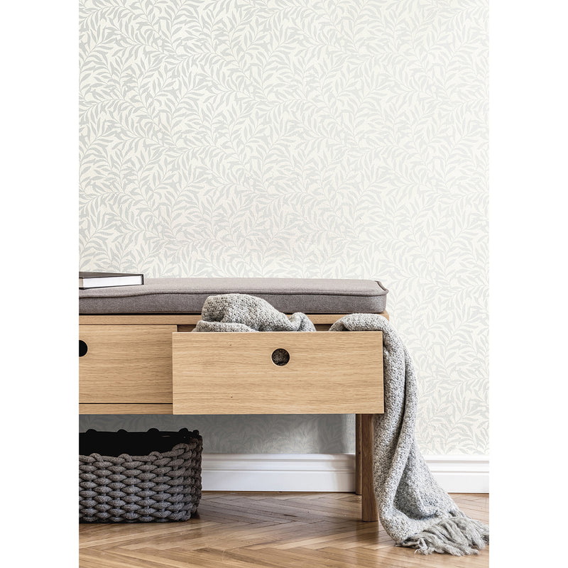 Salix Silver Leaf Wallpaper