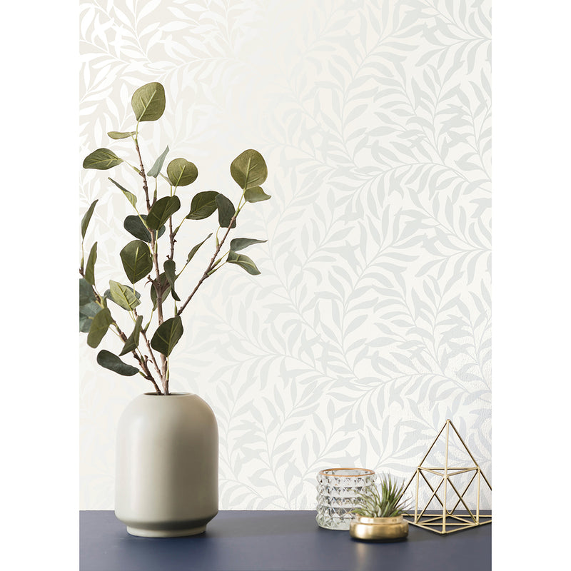 Salix Silver Leaf Wallpaper