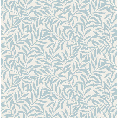 Salix Light Blue Leaf Wallpaper