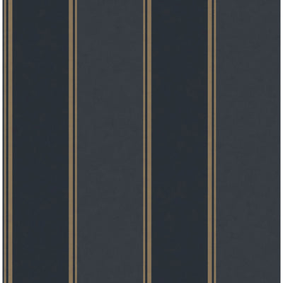 Rydia Blue Stripe Wallpaper