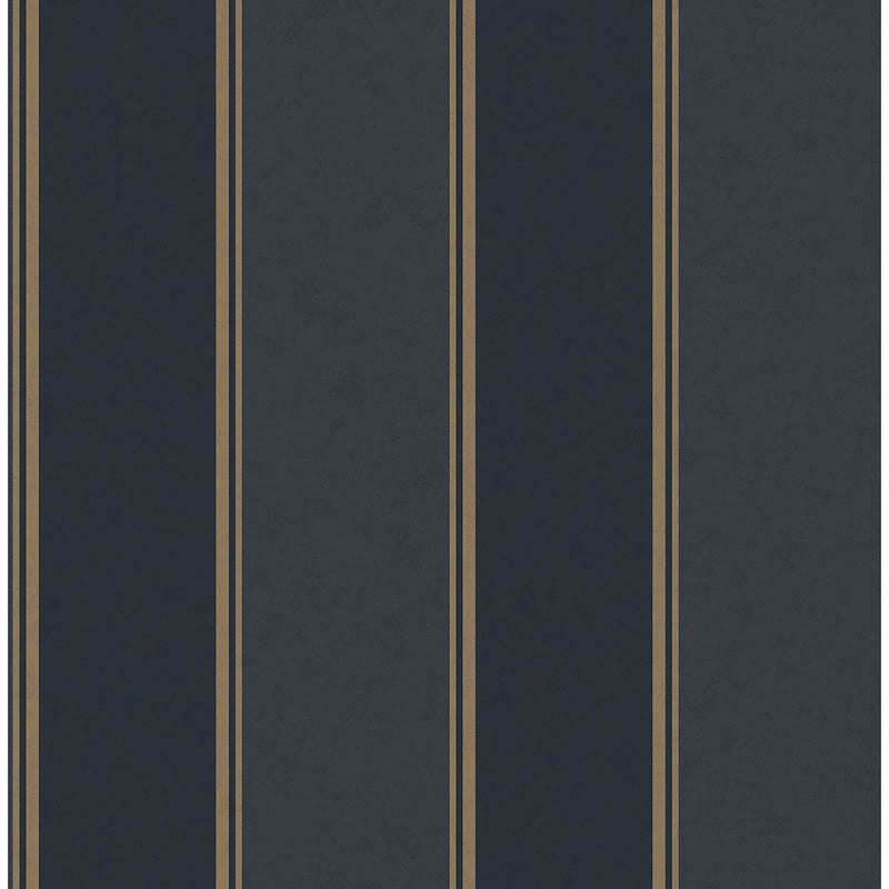 Rydia Blue Stripe Wallpaper