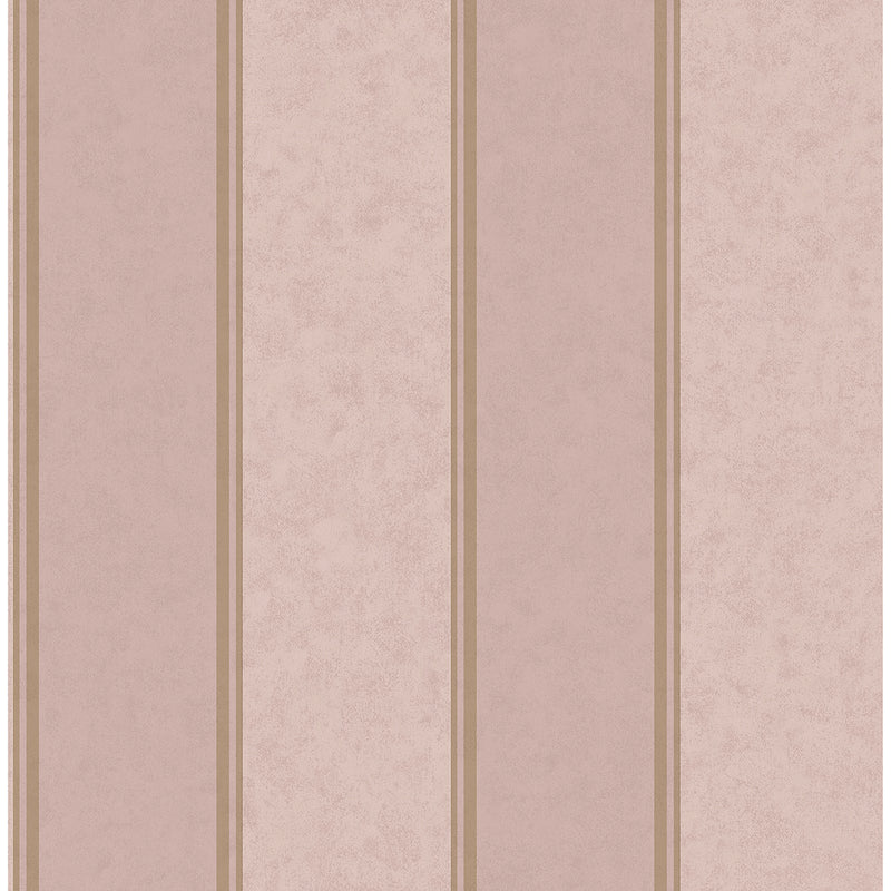 Rydia Pink Stripe Wallpaper