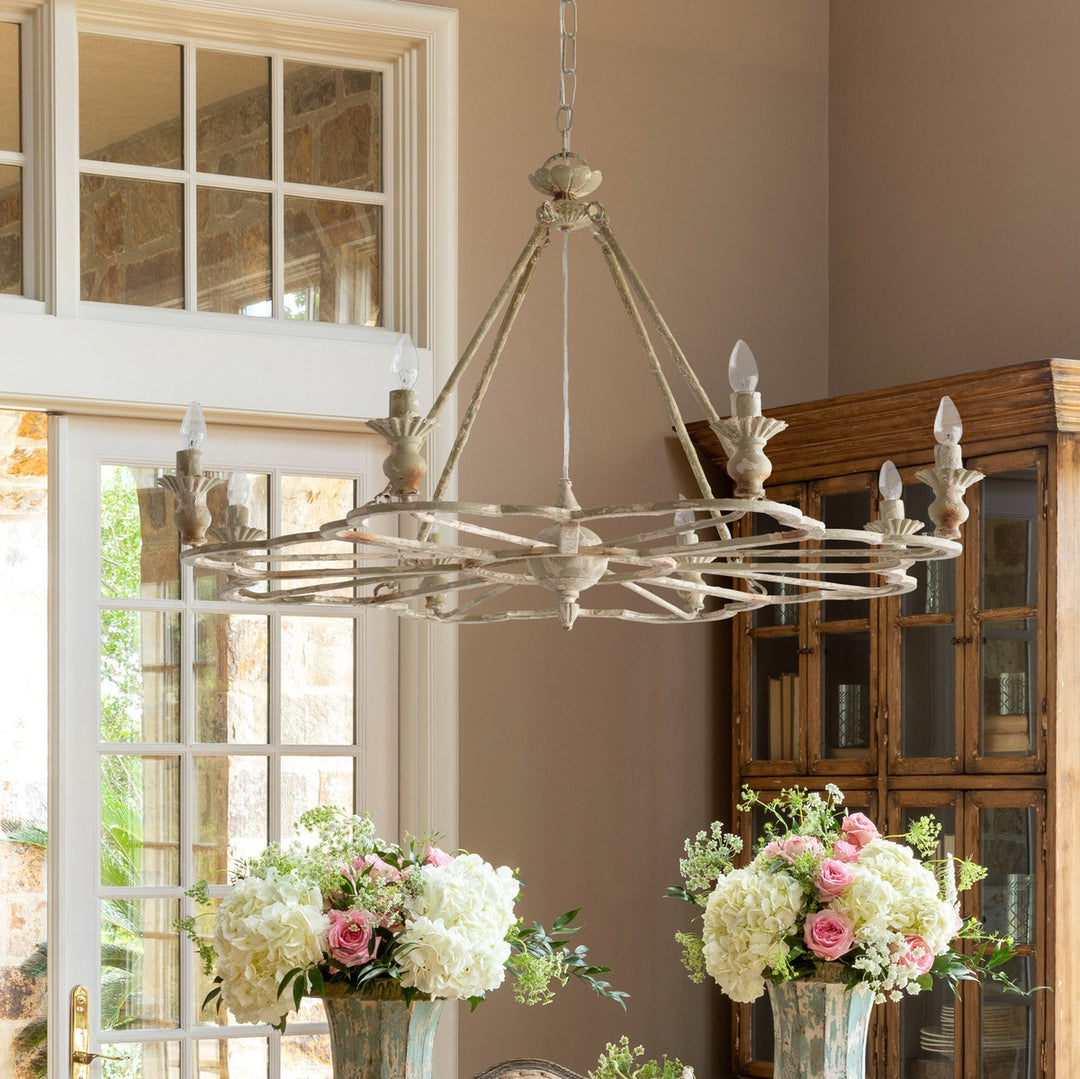 French Follie Chandelier Hill Home Decor