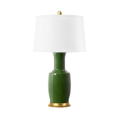 Alia Lamp in Dark Green by Bungalow5