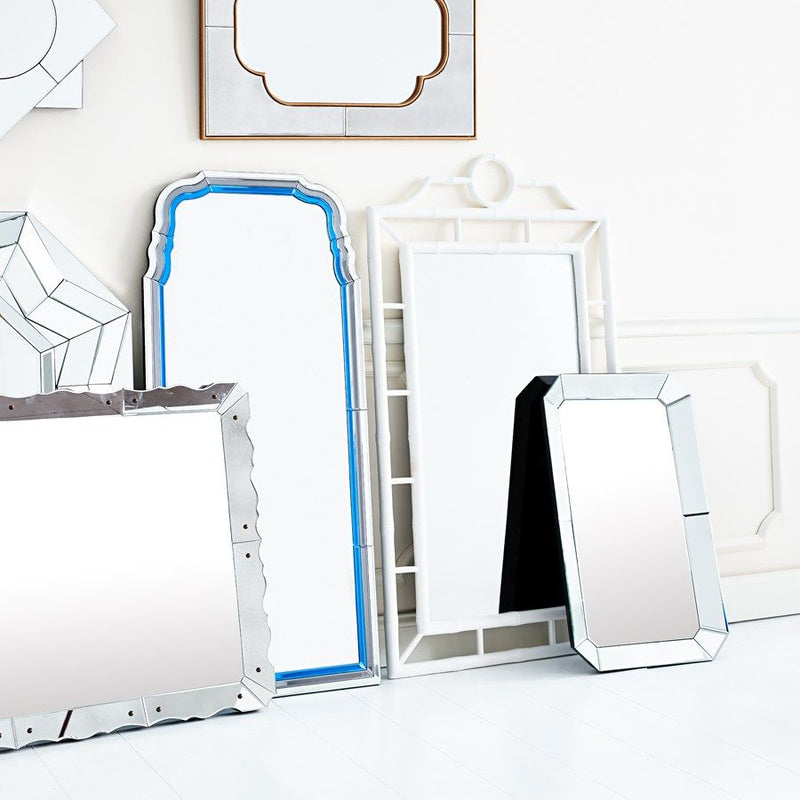 Chloe Mirror in White