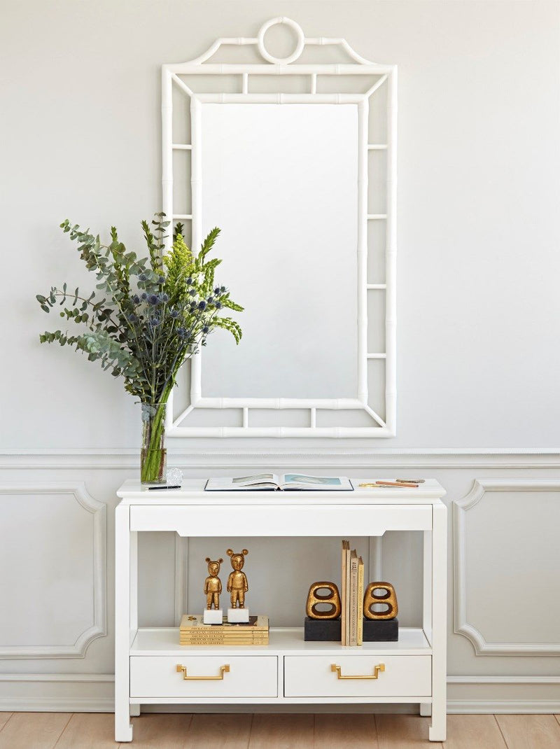 Chloe Mirror in White